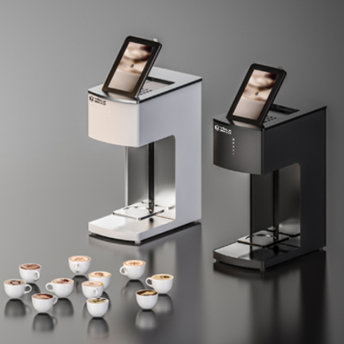 Пищевой принтер для печати рисунков на кофе и десертах. WiibooxSweetin Latte Art